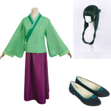 Maomao Women Green Outfit Cosplay Costume Outfit Halloween Carnival Suit
