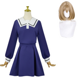 I Want to Love You Till Your Dying Day Sheena Mimi Ali Women Blue Uniform Cosplay Costume Outfit Halloween Carnival Suit