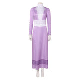 A Monster in Paris Lucille Women Purple Dress Cosplay Costume Outfits Halloween Carnival Suit