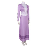 A Monster in Paris Lucille Women Purple Dress Cosplay Costume Outfits Halloween Carnival Suit