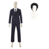 Hiromi Higuruma Black Suit Cosplay Costume Outfit Halloween Carnival Suit