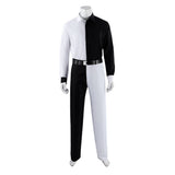 Absolute Two-Face Two-Face Black and White Suit Cosplay Costume Outfit Halloween Carnival Suit
