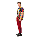 Ace Ventura Jr Pet Detective Ace Ventura Printed Shirt Set Cosplay Costume Outfit Halloween Carnival Suit