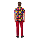 Ace Ventura Jr Pet Detective Ace Ventura Printed Shirt Set Cosplay Costume Outfit Halloween Carnival Suit
