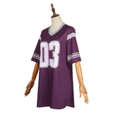 Agatha All Along Agatha Harkness Purple T-shirt Cosplay Costume Outfits Halloween Carnival Suit