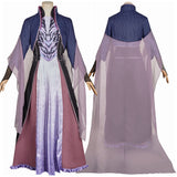 Agatha All Along Agatha Harkness Women Purple Outfit Cosplay Costume Outfits Halloween Carnival Suit