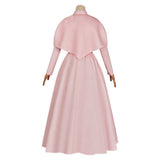 Agatha All Along Lilia Calderu Women Pink Dress Cosplay Costume Outfits Halloween Carnival Suit