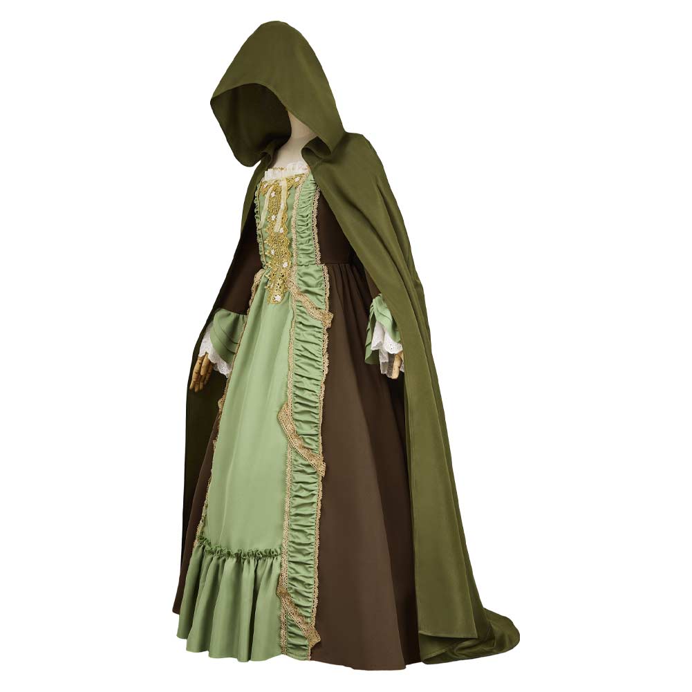 Agatha All Along Rio Vidal Women Green Dress Cosplay Costume Outfits H TrendsinCosplay Agatha All Along Rio Vidal Women Green Dress Cosplay Costume Outfits H TrendsinCosplay