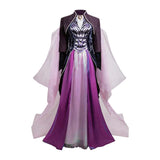Agatha: Darkhold Diaries Agatha Harkness Women Purple Dress Cosplay Costume Outfit Halloween Carnival Suit