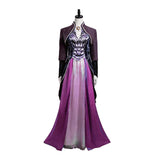 Agatha: Darkhold Diaries Agatha Harkness Women Purple Dress Cosplay Costume Outfit Halloween Carnival Suit