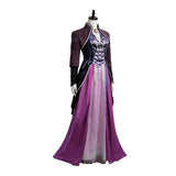 Agatha: Darkhold Diaries Agatha Harkness Women Purple Dress Cosplay Costume Outfit Halloween Carnival Suit