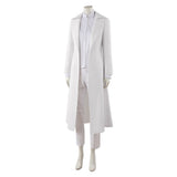 Alien Stage Ivan White Trench Coat Set Cosplay Costume Outfit Halloween Carnival Suit