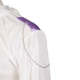 Alien Stage Luka White Outfit Cosplay Costume Outfit Halloween Carnival Suit