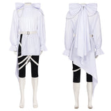 Alien Stage Luka White Outfit Cosplay Costume Outfit Halloween Carnival Suit