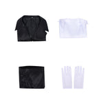 Alien Stage MIZi Women Black Suit Cosplay Costume Outfit Halloween Carnival Suit