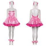 Alien Stage MIZi Women Pink Dress Cosplay Costume Outfit Halloween Carnival Suit