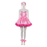 Alien Stage MIZi Women Pink Dress Cosplay Costume Outfit Halloween Carnival Suit