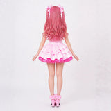 Alien Stage MIZi Women Pink Dress Cosplay Costume Outfit Halloween Carnival Suit