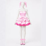 Alien Stage MIZi Women Pink Dress Cosplay Costume Outfit Halloween Carnival Suit
