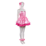 Alien Stage MIZi Women Pink Dress Cosplay Costume Outfit Halloween Carnival Suit