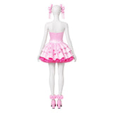 Alien Stage MIZi Women Pink Dress Cosplay Costume Outfit Halloween Carnival Suit