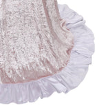 Alien Stage Mizi Women White-pink Long Dress Cosplay Costume Outfit Halloween Carnival Suit
