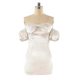 Alien Stage Sua Women White Dress Cosplay Costume Outfit Halloween Carnival Suit