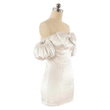 Alien Stage Sua Women White Dress Cosplay Costume Outfit Halloween Carnival Suit