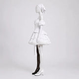 Alien Stage Sua Women White Dress Cosplay Costume Outfit Halloween Carnival Suit