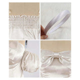 Alien Stage Sua Women White Dress Cosplay Costume Outfit Halloween Carnival Suit