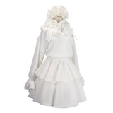 Alien Stage Sua Young Vers Women White Dress Cosplay Costume Outfit Halloween Carnival Suit