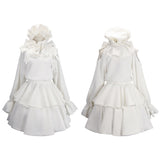 Alien Stage Sua Young Vers Women White Dress Cosplay Costume Outfit Halloween Carnival Suit