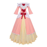 Always a Catch Maria Annunziata Women Pink Dress Cosplay Costume Outfit Halloween Carnival Suit