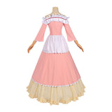 Always a Catch Maria Annunziata Women Pink Dress Cosplay Costume Outfit Halloween Carnival Suit