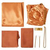 Andor Season 2 Mon Mothma Golden Outfit Cosplay Costume Outfits Halloween Carnival Suit