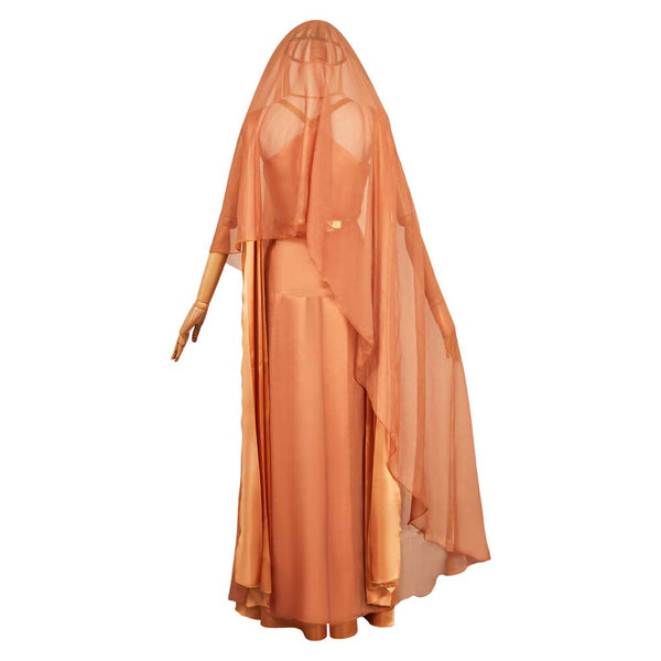 Andor Season 2 Mon Mothma Golden Outfit Cosplay Costume Outfits Hallow ...