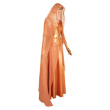 Andor Season 2 Mon Mothma Golden Outfit Cosplay Costume Outfits Halloween Carnival Suit