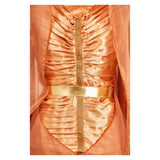 Andor Season 2 Mon Mothma Golden Outfit Cosplay Costume Outfits Halloween Carnival Suit