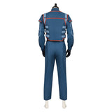 Andor Season 2 Syril Karn Blue Uniform Outfit Cosplay Costume Outfits Halloween Carnival Suit