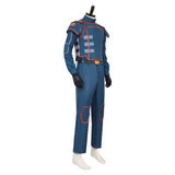 Andor Season 2 Syril Karn Blue Uniform Outfit Cosplay Costume Outfits Halloween Carnival Suit