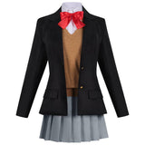 Anime 2.5 Dimensional Seduction Mikari Tachibana Women Black Uniform Cosplay Costume