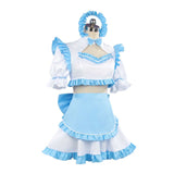 Anime Alya Sometimes Hides Her Feelings in Russian Ayano Kimishima Women Blue Maid Dress Cosplay Costume