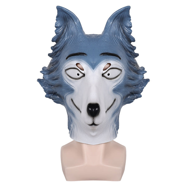 BEASTARS Legosi Cosplay Latex Masks Helmet Masquerade Halloween Party ...