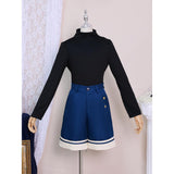Anime Black Butler Ciel Phantomhive Blue Outfit Cosplay Costume Outfits Halloween Carnival Suit
