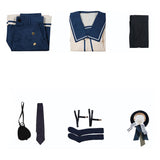Anime Black Butler Ciel Phantomhive Blue Outfit Cosplay Costume Outfits Halloween Carnival Suit