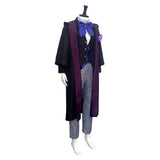 Anime Black Butler Season 4: Public School Arc Willie Gault Black Outfit Cosplay Costume Outfits Halloween Carnival Suit
