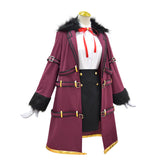 Anime Blue Archive The Animation Rikuhachima Aru Women Purple Suit Cosplay Costume