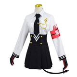 Anime Blue Archive The Animation Shiromi Iori Women Black Uniform Dress Cosplay Costume