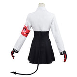 Anime Blue Archive The Animation Shiromi Iori Women Black Uniform Dress Cosplay Costume