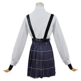 Anime Blue Archive The Animation Takanashi Hoshino Women Blue Uniform Dress Cosplay Costume